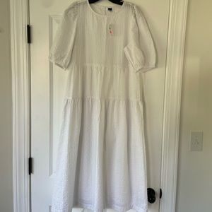 Old Navy Tiered Midi Swing Dress